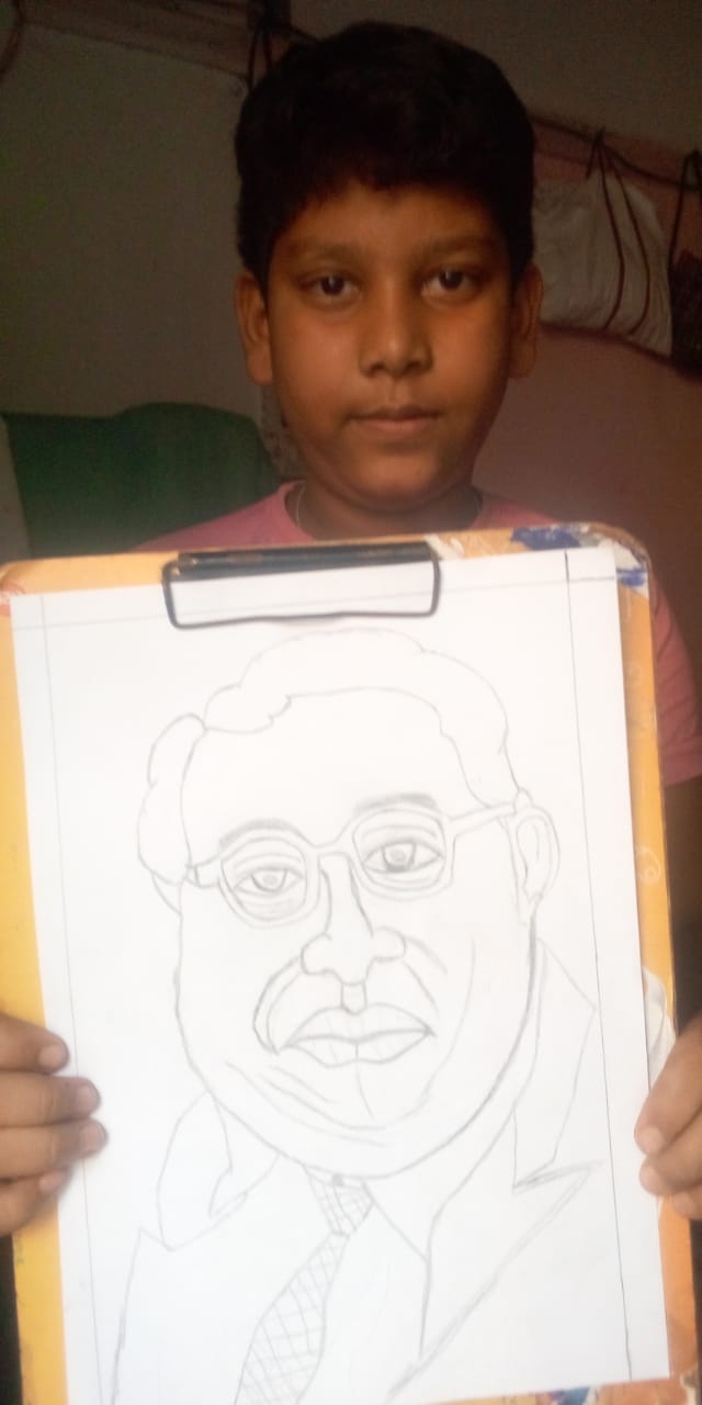 DSC03223 | Kamarajar. drawing / my son 9th std | selvaproperty | Flickr
